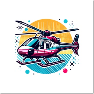 Helicopter Posters and Art